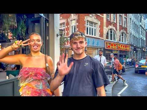 London’s 33°C Summer: Lively West End Heatwave Walk · 4K HDR London Tour 2025