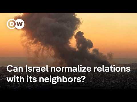 YouTube video thumbnail: US Pushes Forward Broader Peace Deal Between Israel and Arab Neighbors. Can It Work?