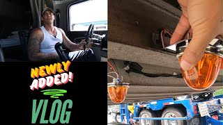 Mi semana de trabajo como Camionero / Nuevas luces para el Trailer /Reefer life @Eiver2Trucker