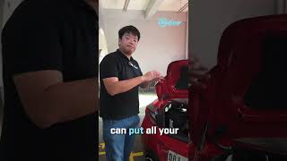 Toyota GR86 trunk space test. Can it be your golfing sports car? #topgearph #toyota