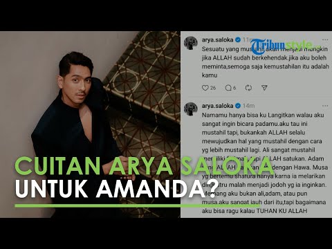 Cuitan Doa Arya Saloka di Thread Bikin Heboh, Benarkah untuk Amanda Manopo?