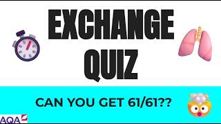Will you pass this AQA A Level Exchange Quiz? 🫁 61 Questions