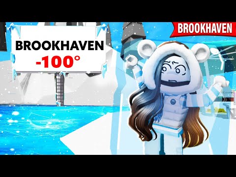 ALLARME BROOKHAVEN CONGELAMENTO SALVATAGGIO PLAYER IN PERICOLO SU ROBLOX!