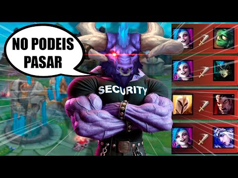 ALISTAR MID! Me quedo 1vs5 DEFENDIENDO el NEXO y salvo una PARTIDA EPICA! 🐮