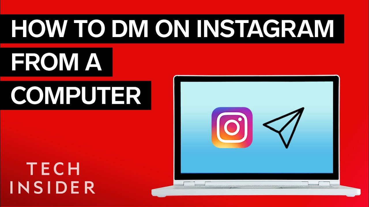 How to DM on Instagram from a Computer