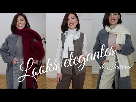 Ideas de looks calentitos para diciembre