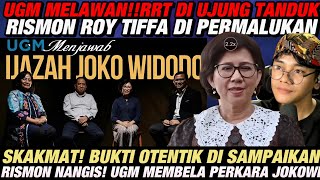CABUT AJA GELAR RRT.VIDEO KLARIFIKASI BEREDAR ROY RISMON TIFFA DI UJUNG TANDUK || JOKOWI LULUSAN UGM