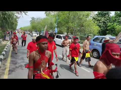 Pawai Adat Nusantara dlm Rangka HUT Kab. Paser Ke-63, PASER, BUGIS, BANJAR, JAWA, MANDAR, DAYAK, dll