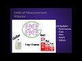 Measurement Units and Conversions