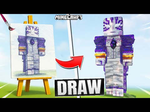 DRAWING TRENDING BUILD BATTLE IN MINECRAFT with @ProBoiz95[Episode 29]