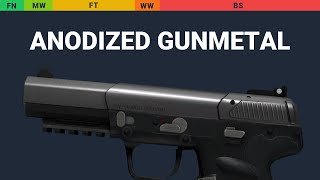 Five-SeveN Anodized Gunmetal Wear Preview