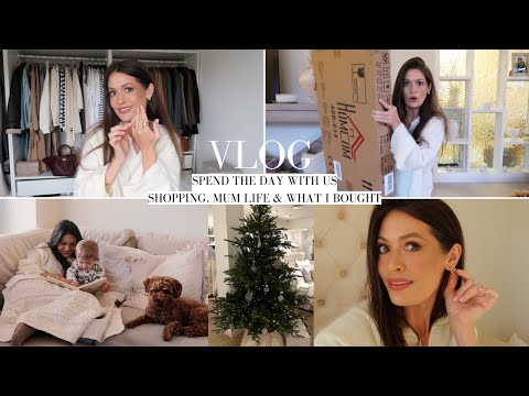 SPEND THE DAY WITH US | SHOPPING, UNBOXINGS, LOUNGEWEAR | COSY DAILY VLOG