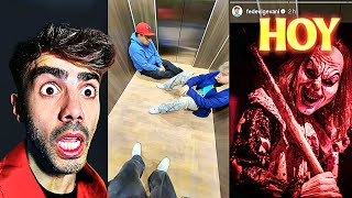 😱 FEDE VIGEVANIY SUS AMIGOS SE QUEDARON ATRAPADOS EN EL ELEVADOR DE BETA