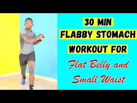 30-Minute Flabby Stomach Home Workout for Flat Belly and Small Waist