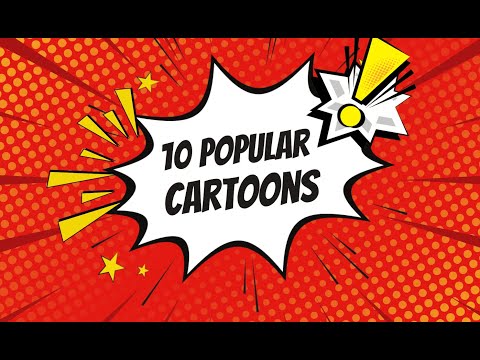 10 Popular Cartoons...Which is your Favorite???