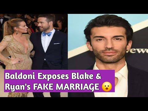 "Justin Baldoni EXPOSES Blake Lively & Ryan Reynolds’ FAKE Marriage—Hollywood Is DONE With Them!"