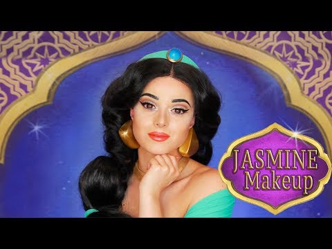 Princess Jasmine Makeup Tutorial Aladdin Disney