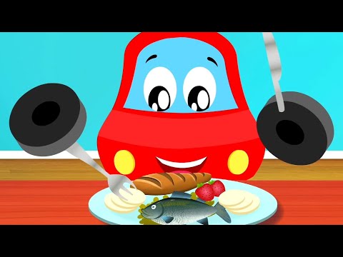 I Love To Eat Meals, Little Red Car Nursery Rhymes And Baby Songs