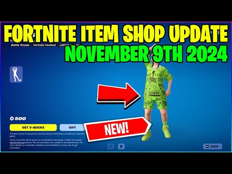 *NEW* RICHES ICON EMOTE! Fortnite Item Shop [November 9th, 2024] (Fortnite Battle Royale)