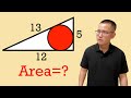 Incircle and Triangle Area Concepts