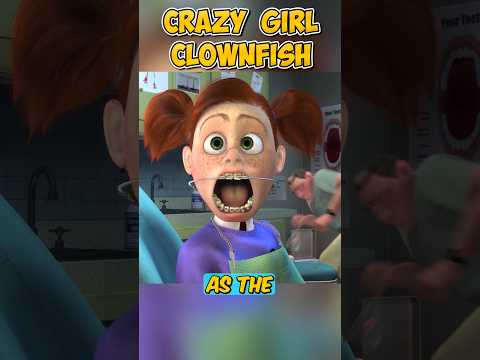 Crazy Girl and Clownfish #viralshorts