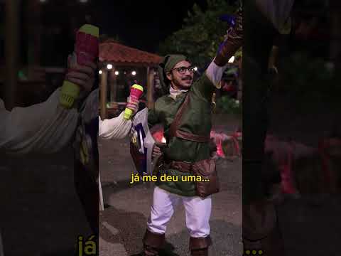 A farsa das espadas nas costas 😳🗡️