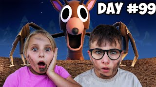 99 de Nopti in Padure! ROBLOX in Viata Reala 🦌😱