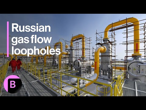 YouTube video thumbnail: EU Seeks to Close Off Russian Gas Flow Loopholes