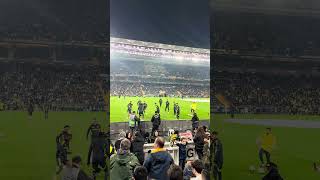 Fenerbahçe - Nottingham Forest FC UEFA Avrupa Ligi Müsabakası Öncesi Tüm Stadyum Fenerbahçe’m Benim!