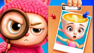 O que Aconteceu com a Ballerina Cappuccina? Italian Brainrot  vs Boneca do Round Six vs Labubu