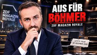 Jan Böhmermann macht Schluss! Das „ZDF Magazin Royale“ vor dem Aus