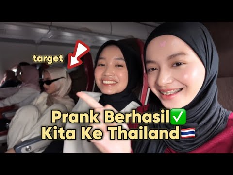 PRANK KE BALI PADAHAL KE THAILAND BANGKOK🇹🇭 || keseruannya kayak apa? WAJIB NONTONN !!