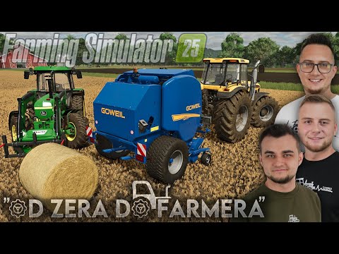 "OD ZERA DO FARMERA" #2 🚨Farming Simulator 25🚨 Pierwsze zakupy! Żniwa i Prasowanie!🔥MST