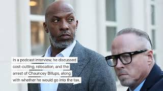 Blazers owner Tom Dundon discusses relocation, cost-cutting measures, Billups’ arrest, more