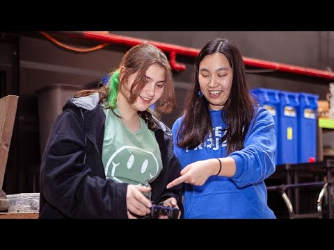 YouTube video thumbnail: Watch: The Young Canadian Robotics Team Building Confidence Through Code