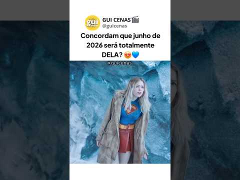 Animados pro filme da Supergirl da Milly Alcock? #supergirl #karazorel #millyalcock