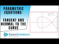 Parametric Equations and Tangent Lines