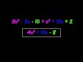 Simplifying Algebraic Expressions with Like Terms