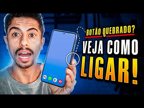 BOTÃO POWER DO CELULAR SAMSUNG QUEBRADO? VEJA COMO LIGAR EM 2025!