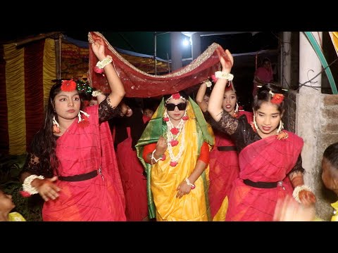 Bangladeshi Village Wedding Video ।| গ্রামের বিয়ে ।| Gaye Holud ।| বাংলা বিয়ের গান ।| Biyer Gaan