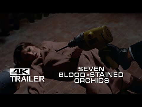 SEVEN BLOOD - STAINED ORCHIDS Original Theatrical Trailer [1972] Remastered in 4K