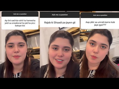 Kanwal Zulqarnain First QNA Video 🥰 || Kanwal Aftab Answers The  Questions Of Fan 🥰 | Jerry World