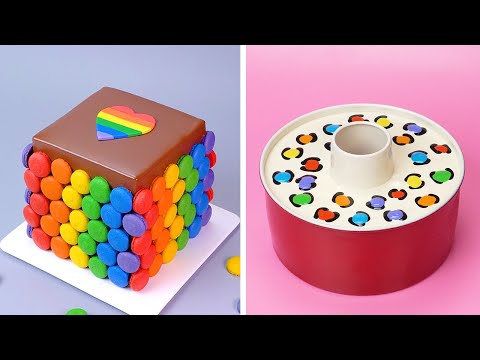 Beautiful Rainbow Chocolate Cake Decoration For Any Occasion | Amazing Cake Compilation