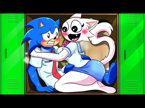 Sonic Fall in Love with Spunki  Wenda?! | Love Story | Sonic The Hedgehog 3 Animation