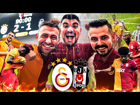 VICTOR OSIMHEN ATTI STADYUM COŞTU MÜTHİŞ ATMOSFER | Galatasaray 2-1 Beşiktaş Stad Vlog