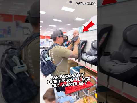 How this genius dad chooses his baby's car safety seat๐#shorts