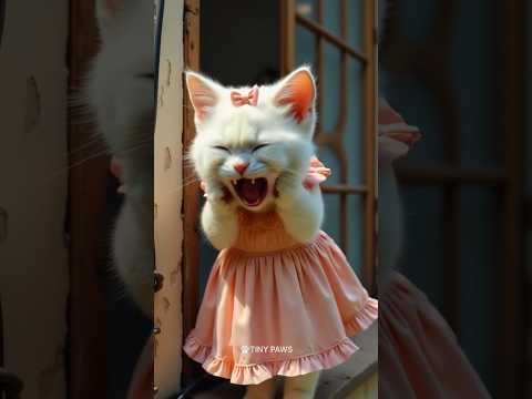 ðąðĻ Tiny Kitten vs the Kidnappers ððū #cat #cattales #catfunny #animation