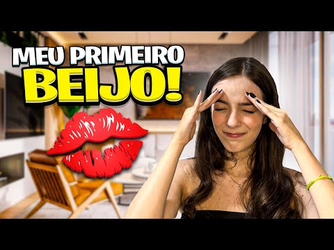 COMO FOI O MEU PRIMEIRO BEIJO? *revelei tudo nesse vídeo