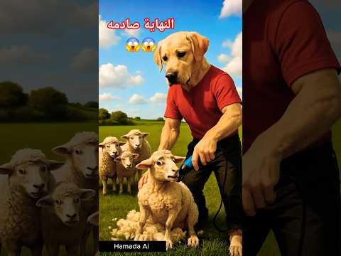 نهاية الكلب الطماع 🐶💰 على إيد الخرفان 🐑💥… لن تصدق ماذا حدث 😱🔥#viral #ai #shorts #funny