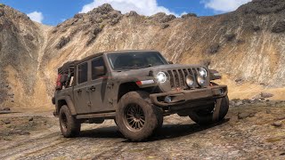 Jeep Gladiator Rubicon in Offroad Trail - Forza Horizon 5